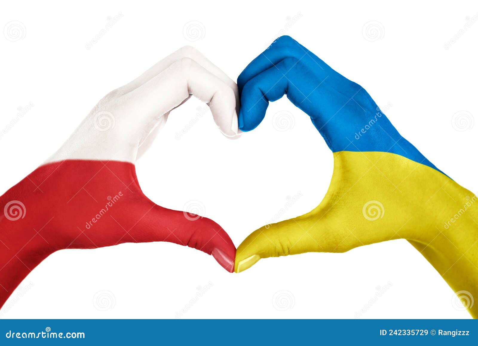 Flags ukraine and russia on a white background Vector Image