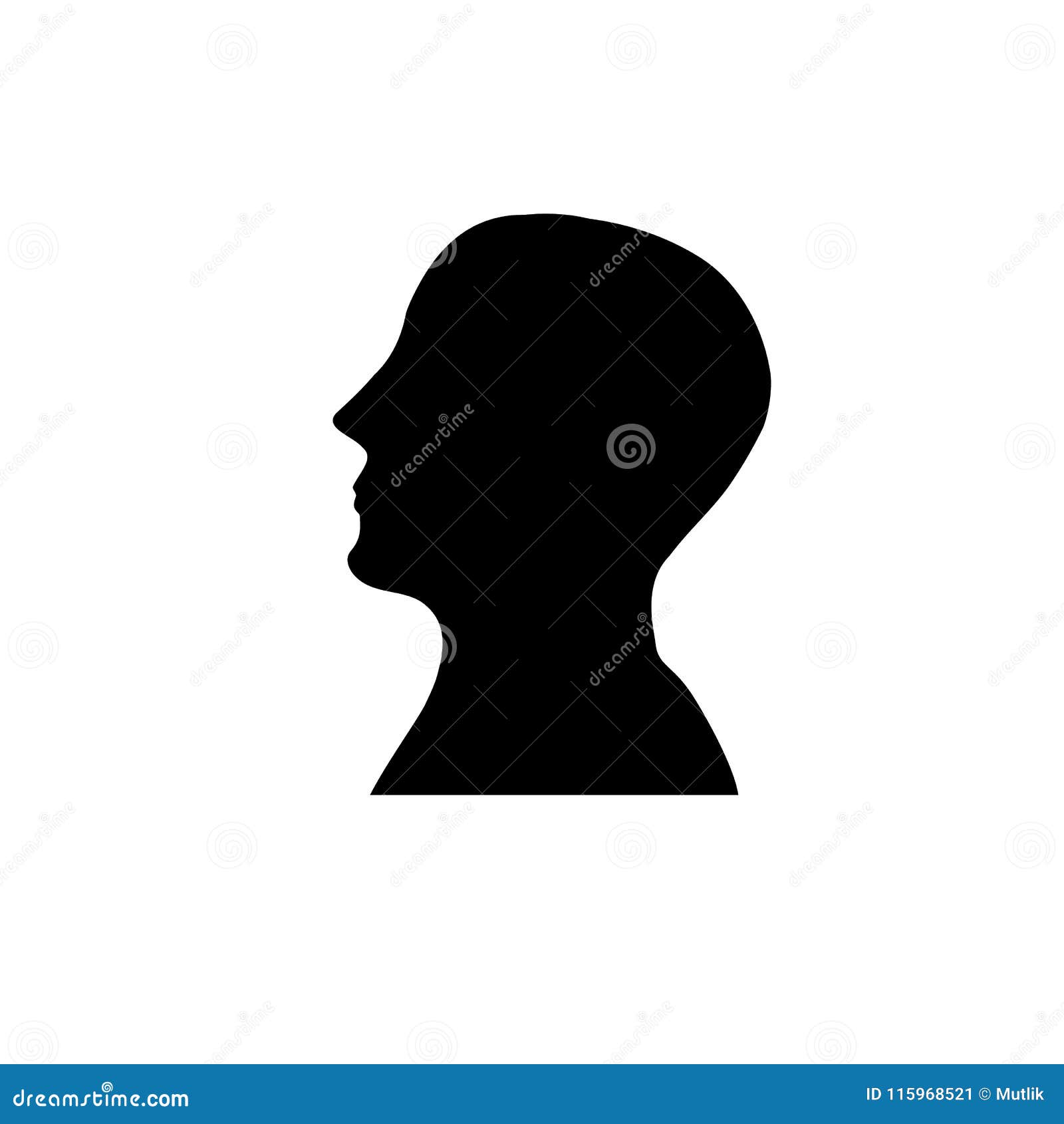 Human Head Silhouette Vector - Photos