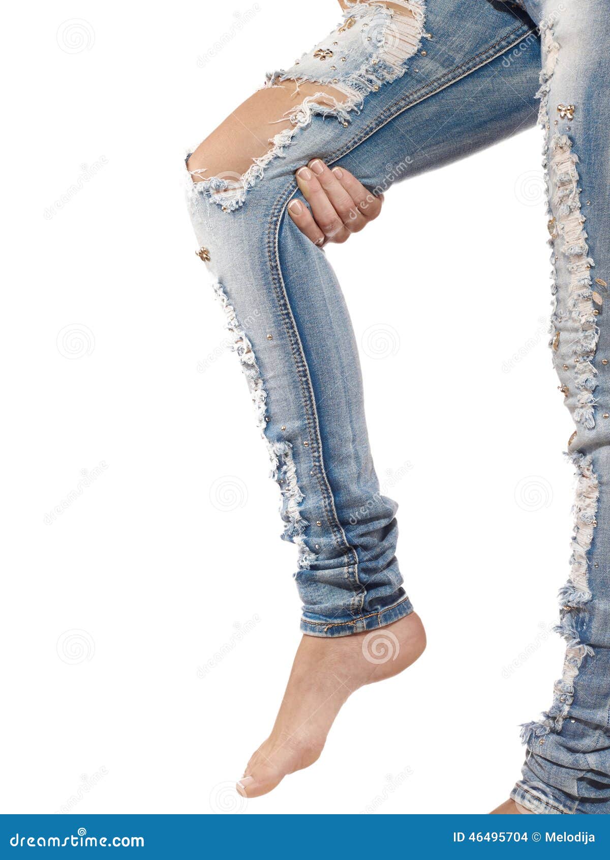 Human Knee Pain Medical Health Care Concept. Stock Photo - Image of ...