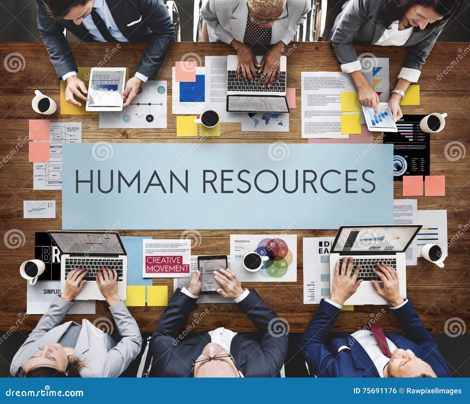 human resources jobs recruitment profession concept