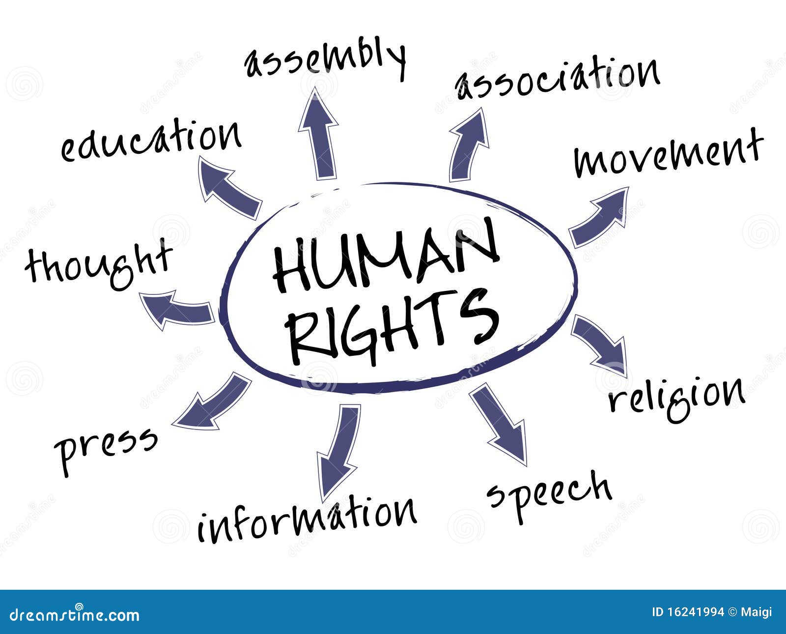 human rights chart