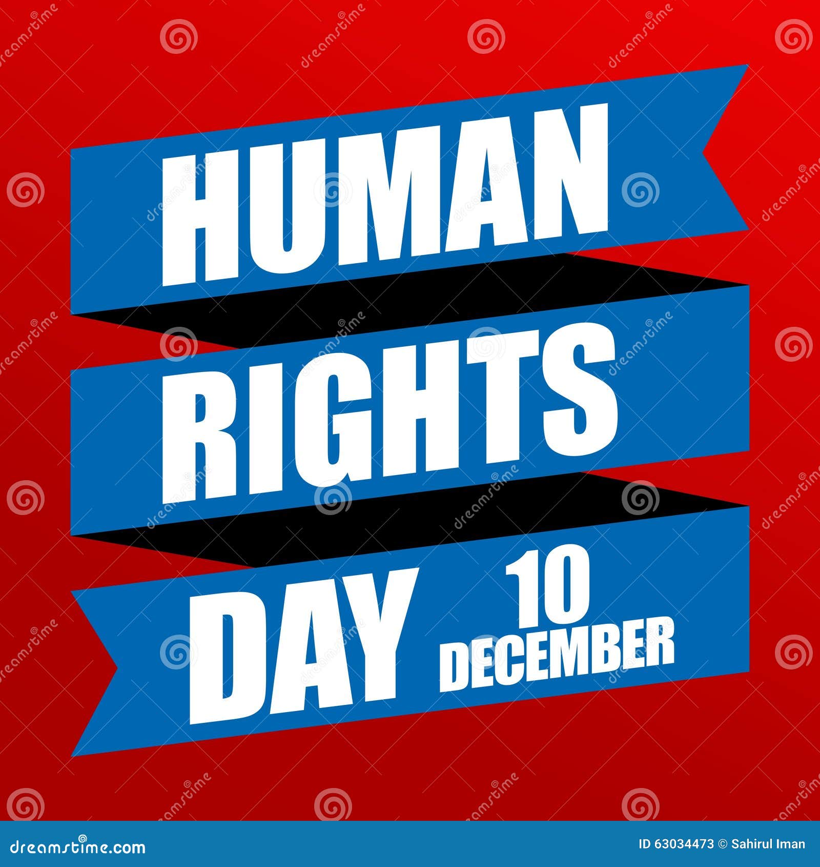 Human Rights Day Vector Template Stock Vector - Image ...