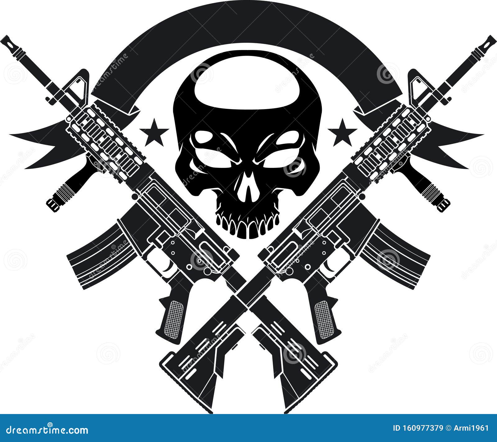 Colorful Pirate Skull Crossed Guns Pistols Large Embroidered Biker Patch