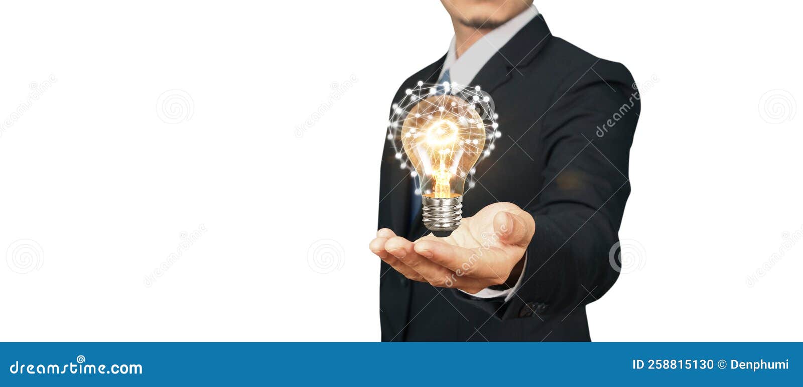Humans Hold Light Bulbs in Hand Innovative Technology Stock Photo Image of illuminated