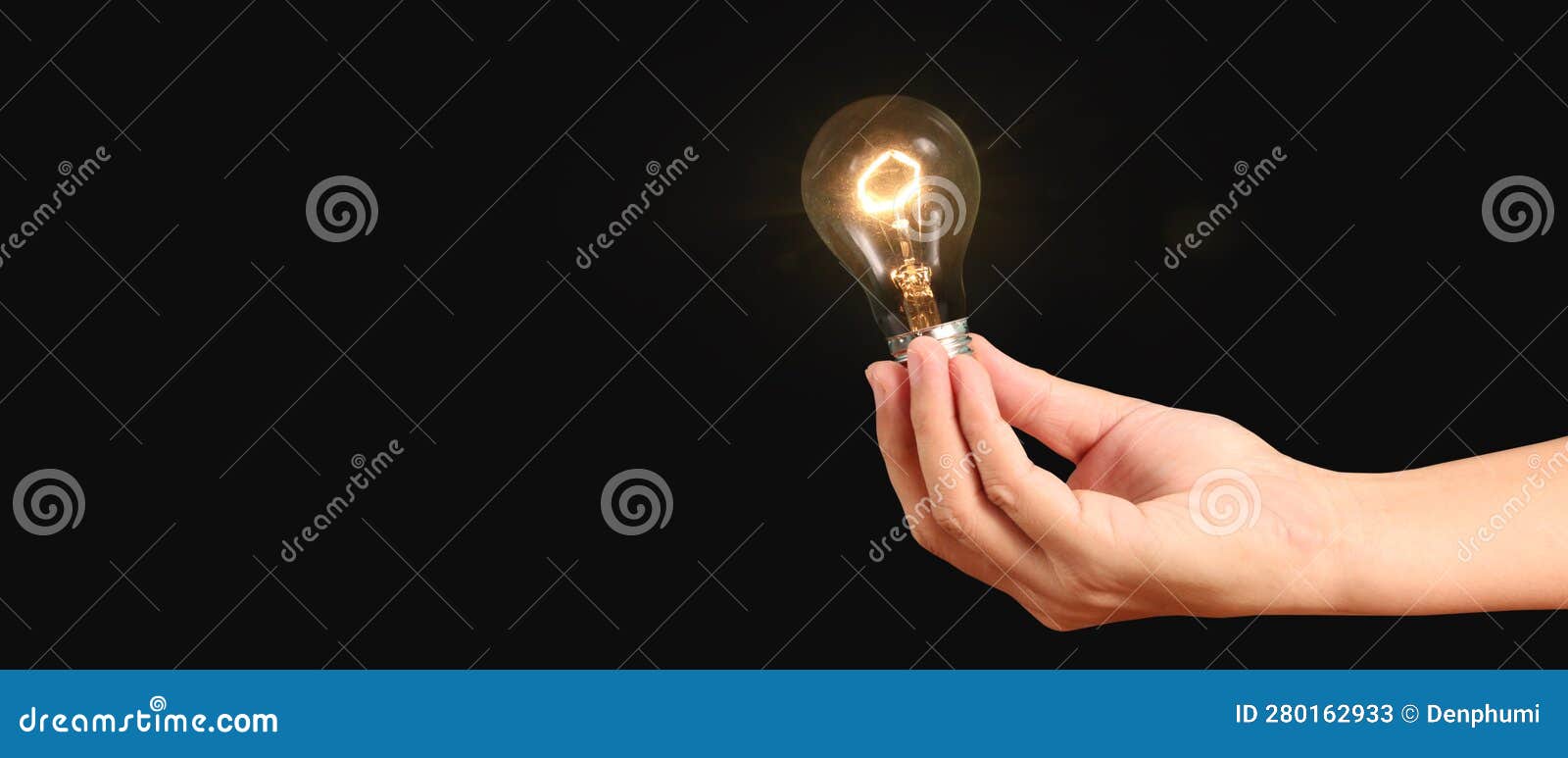 Humans Hold Light Bulbs in Hand Innovative Technology Stock Image Image of glowing, creativity