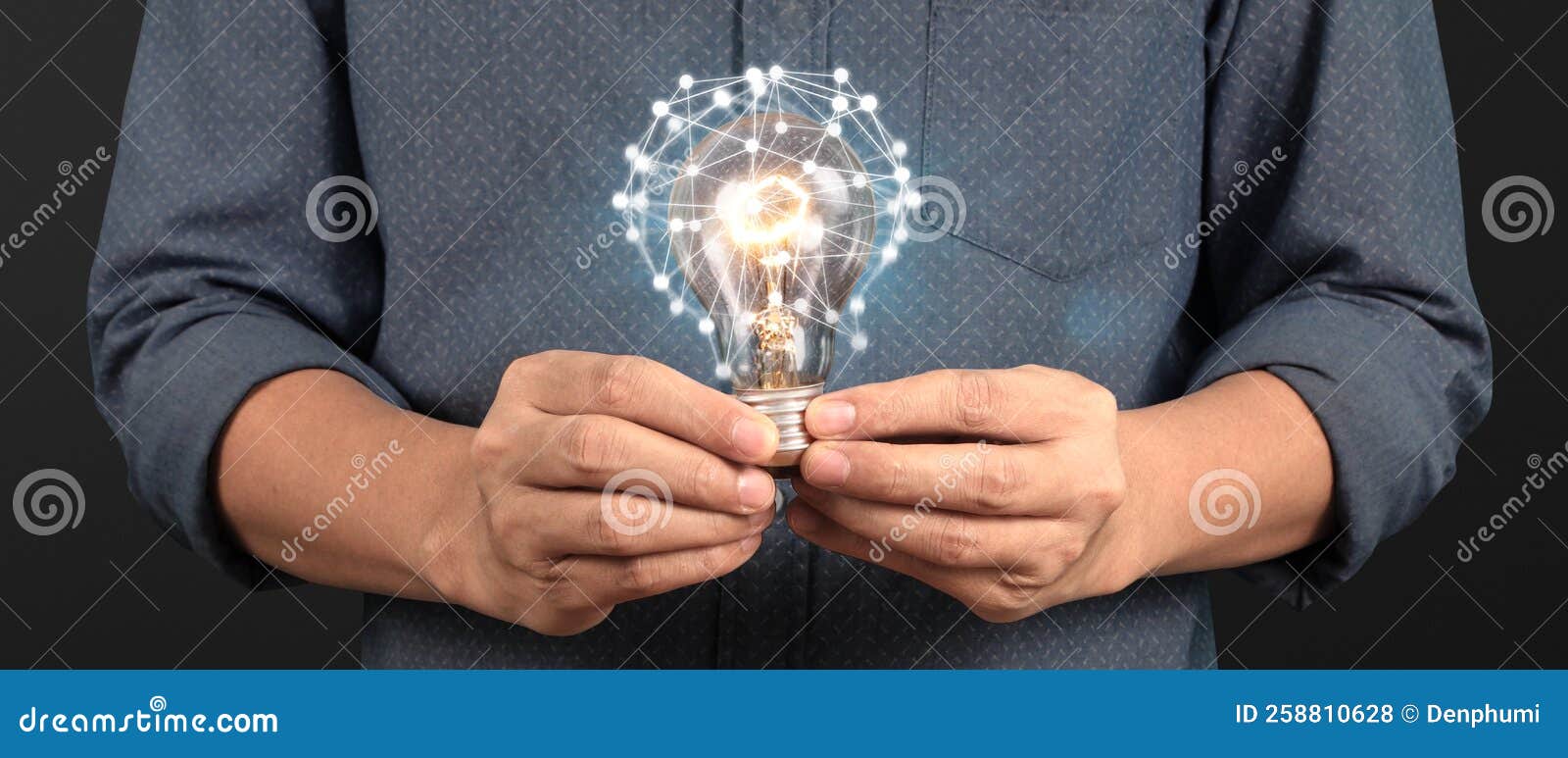 Humans Hold Light Bulbs in Hand Innovative Technology and Creativity Stock Photo Image of bulb