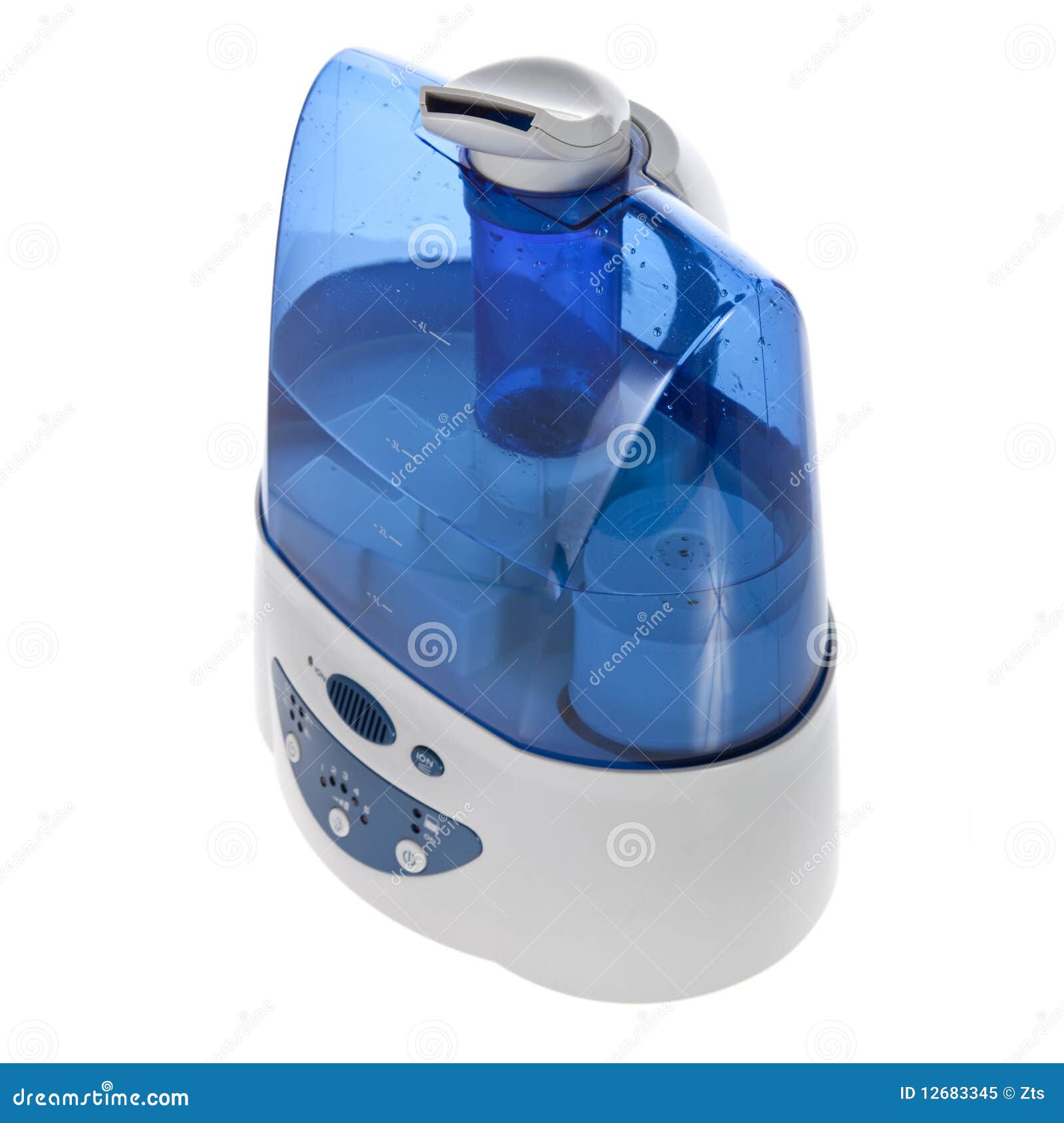 Humidifier with Ionic Air Purifier Isolated Stock Image Image of ionizing, health 12683345