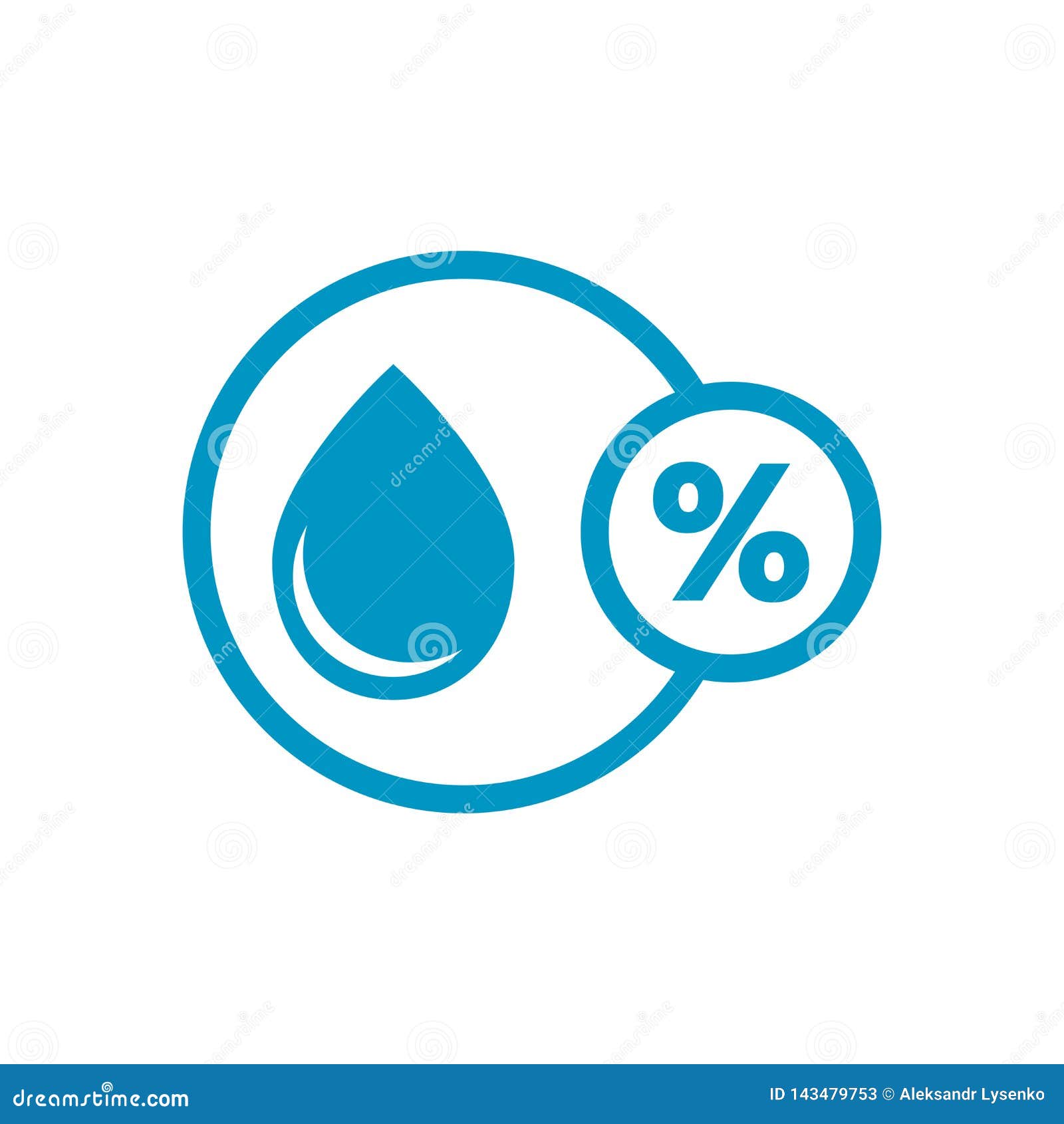 Colorful design icon of temperature humidity 6746819 Vector Art at