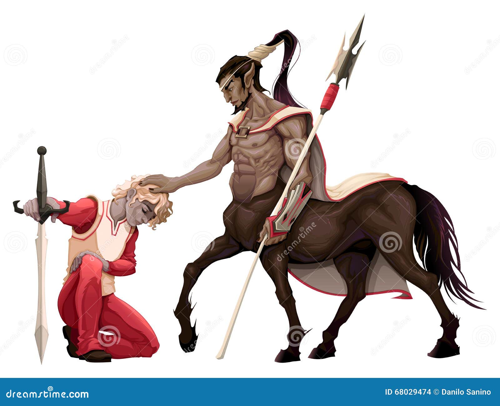 humility. the prince with the centaur.