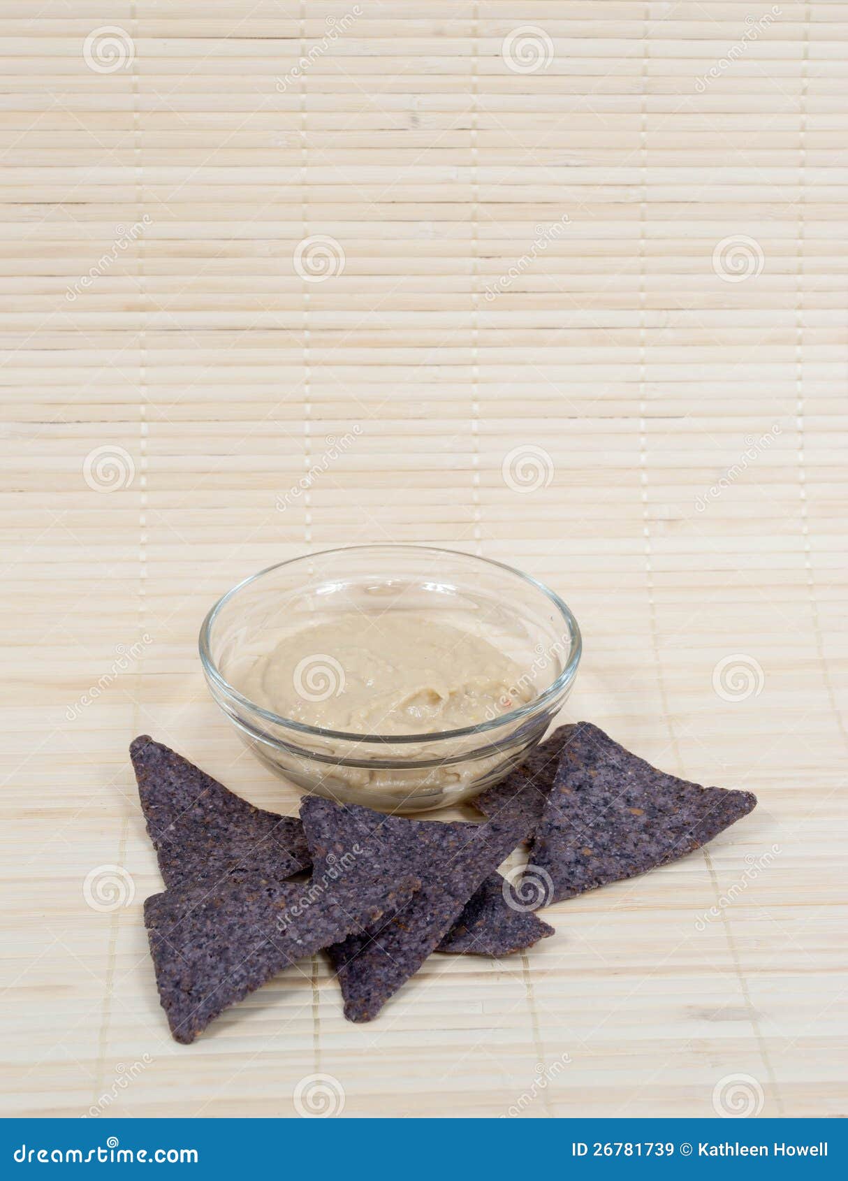 Corn Tortilla Chips (mexican Chips) On Paper Plate Stock Photography