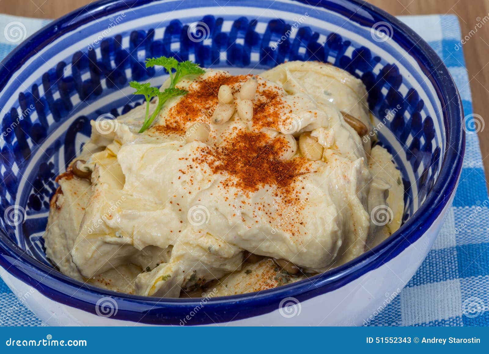 Hummus stock image. Image of hommos, spread, vegetarian 51552343