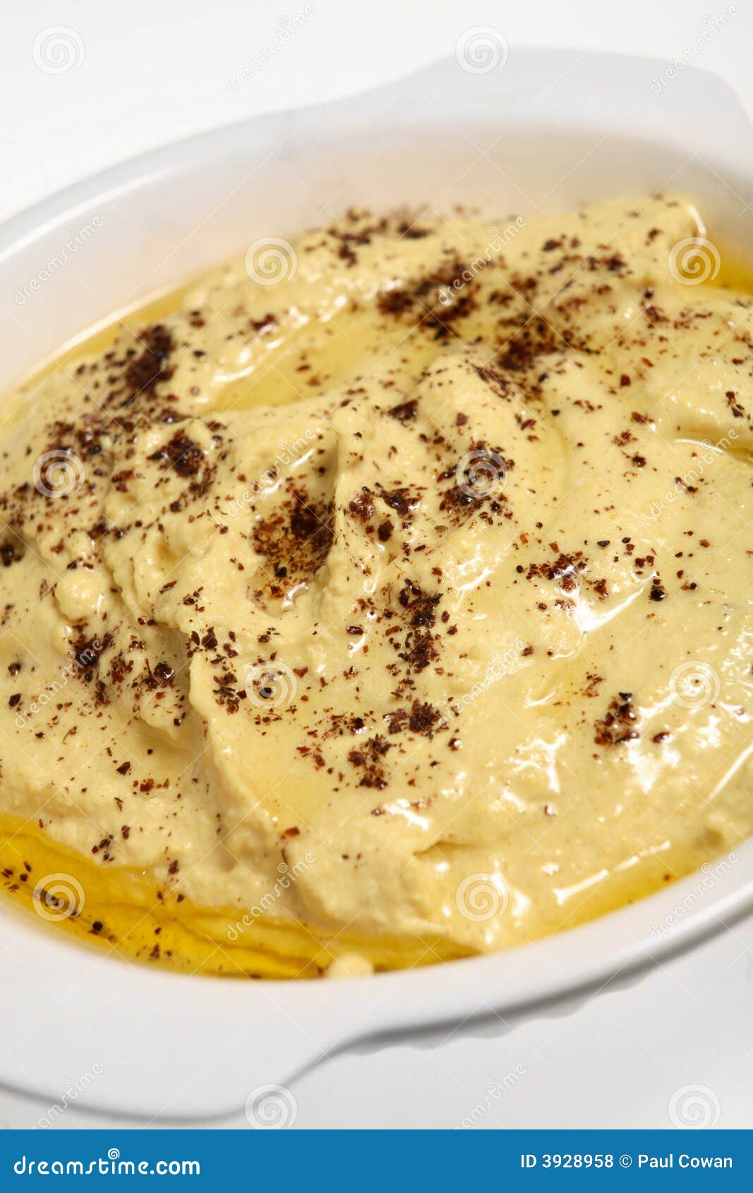 Hummus Garbanzo Chickpea Dip Stock Photo Image of middle, beans 3928958