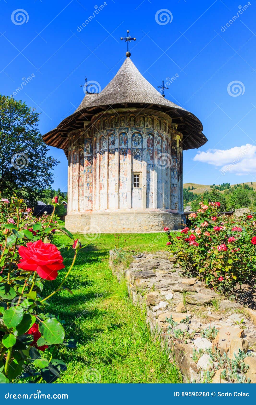 the humor monastery, romania.