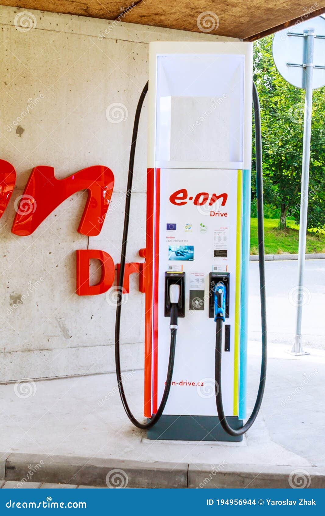 Humpolec CZECH REPUBLIC 9 July 2020 Tesla Charging Stations In humpolec-czech-republic-9-july-2020-tesla-charging-stations-in