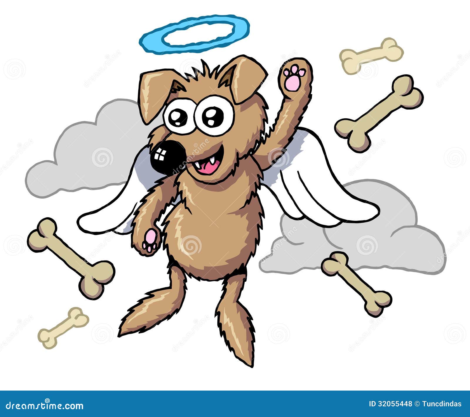 Hundehimmel 2 vektor abbildung. Illustration von tier 32055448