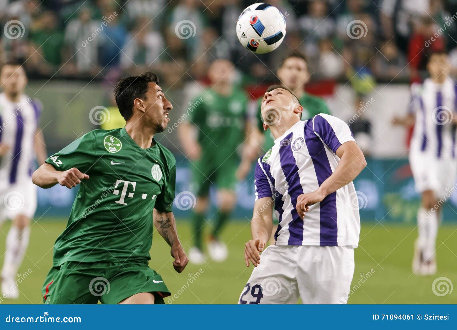 Hungarian Cup Final Football Match between Ujpest FC and Ferencvarosi TC  Editorial Photo - Image of austrian, ferencvaros: 71093621