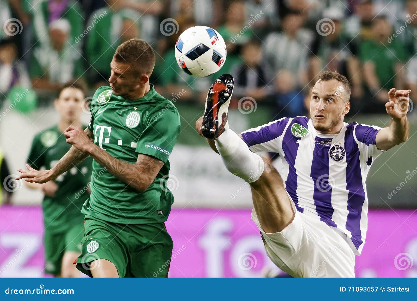 Hungarian Cup Final Football Match between Ujpest FC and