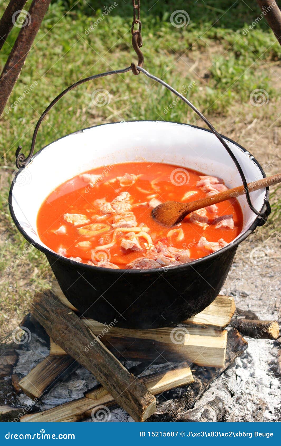 Hungarian kettle stock image. Image of kettle, meat, hungarian 15215687