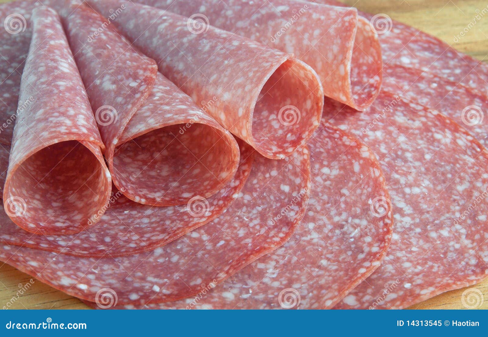 Hungarian Salami stock image. Image of buffet, hungary 14313545