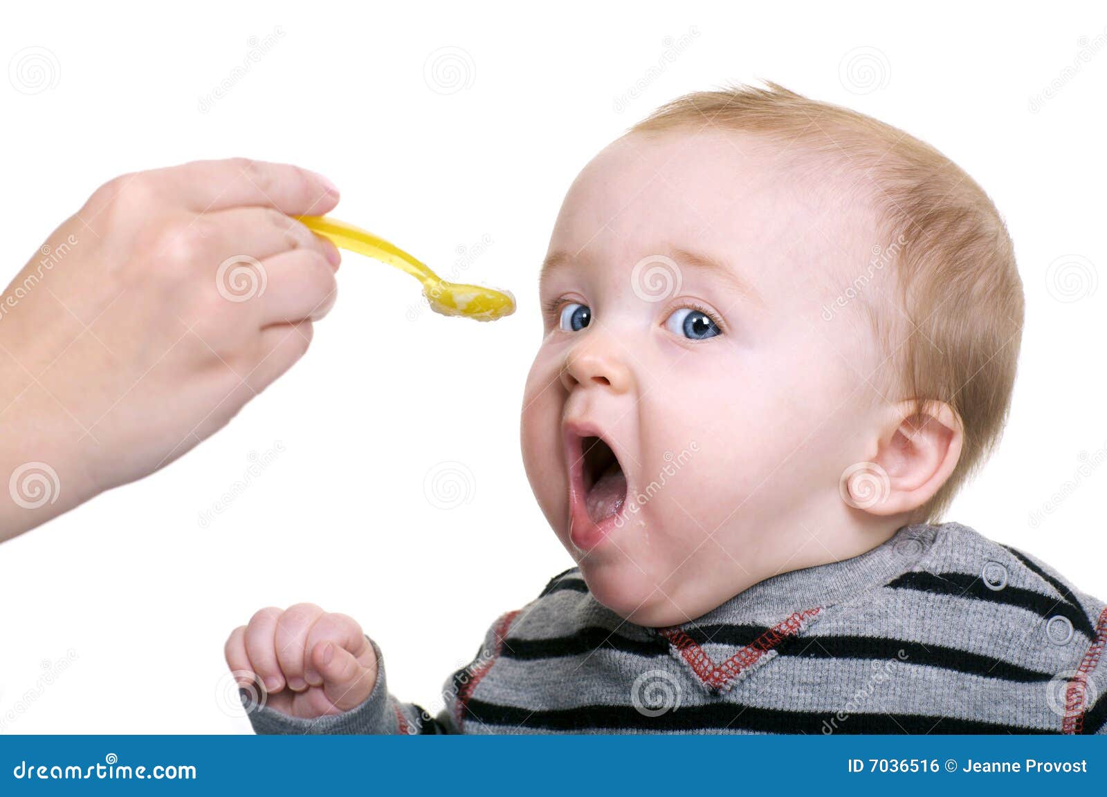 Hungry Baby Boy stock photo. Image of precious, expression 7036516