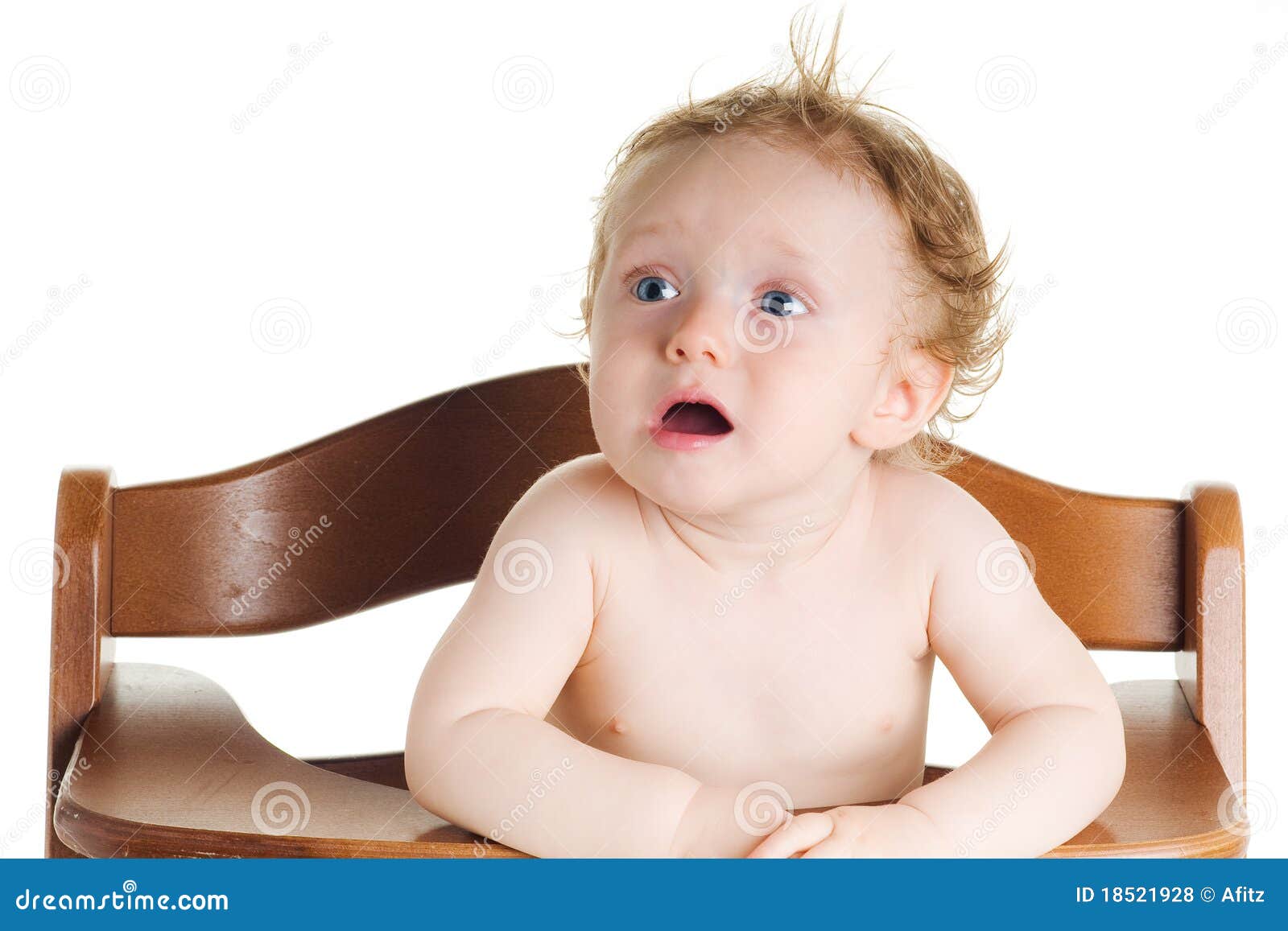 Hungry baby high chair stock photo. Image of baby, hands ...