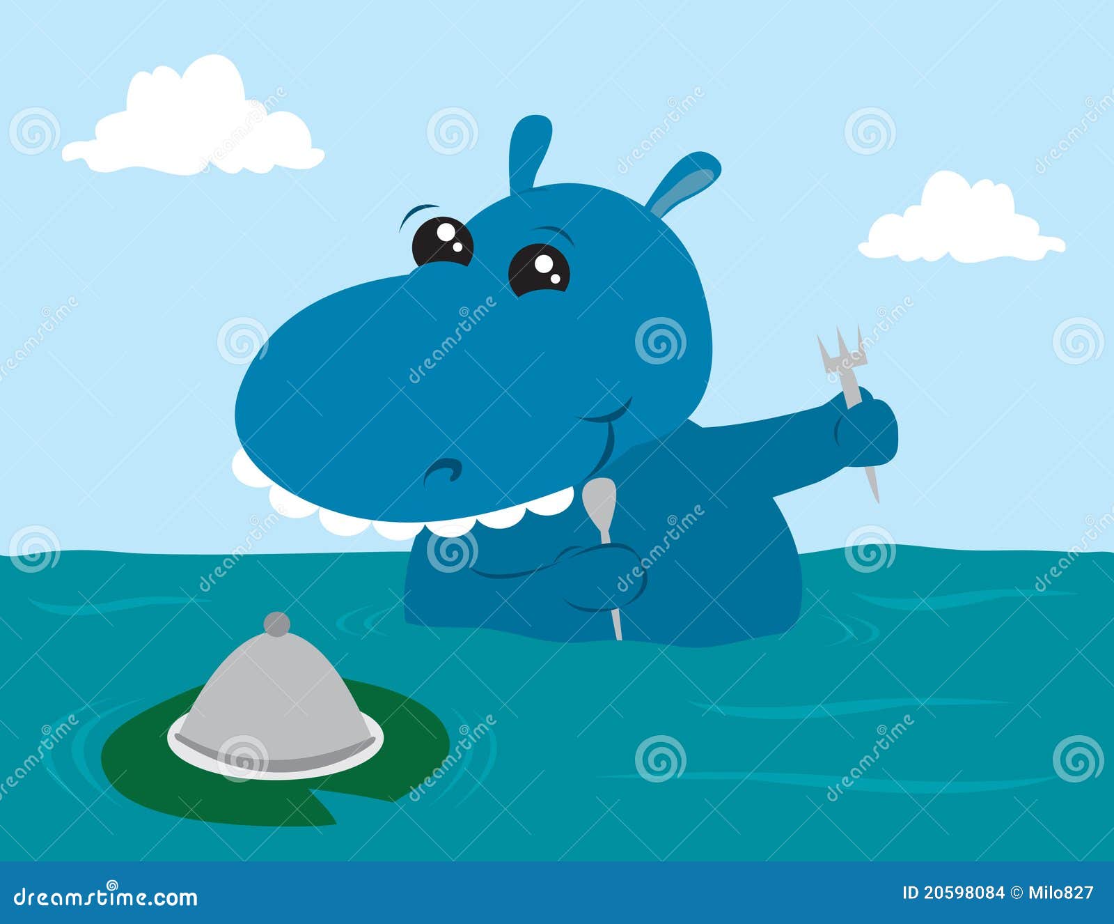Hungry Hippo Picture. Image 20598084