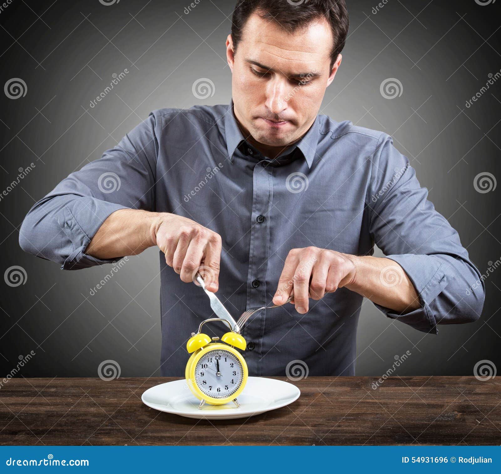 Hungry man stock photo. Image of people, food, dinner 54931696