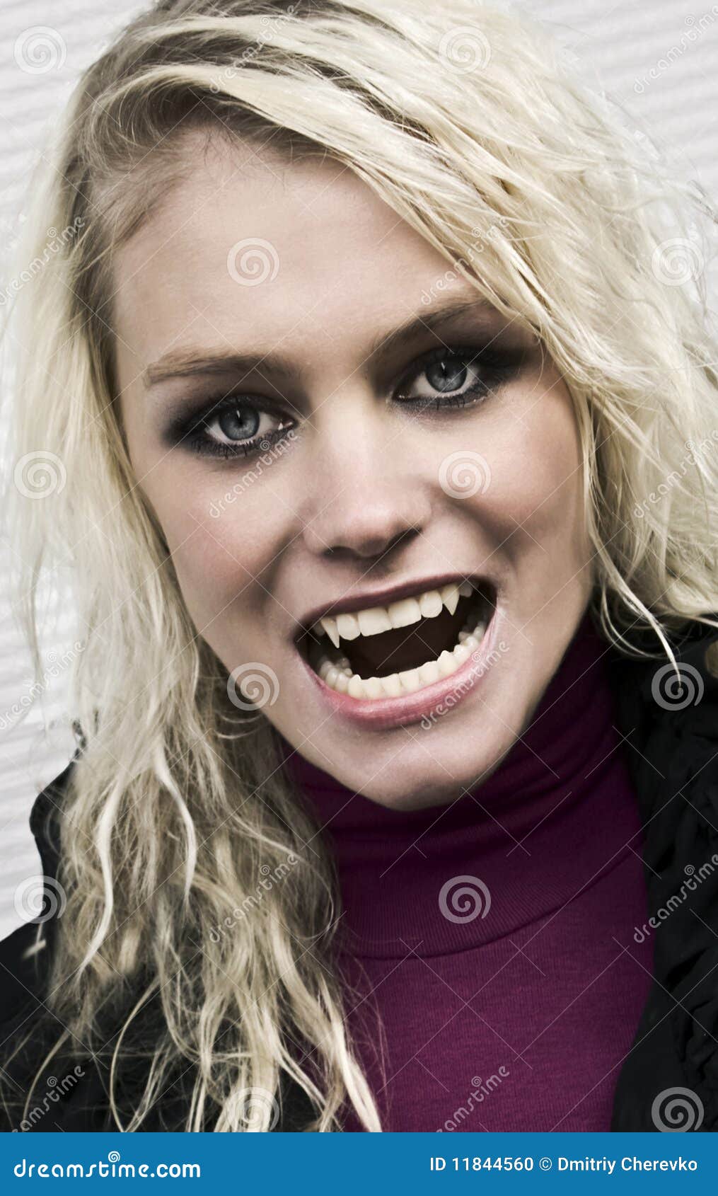 Hungry vampire stock photo. Image of lips, mysterious - 11844560