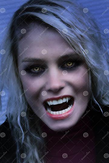 Hungry vampire stock image. Image of aggression, face - 18243413