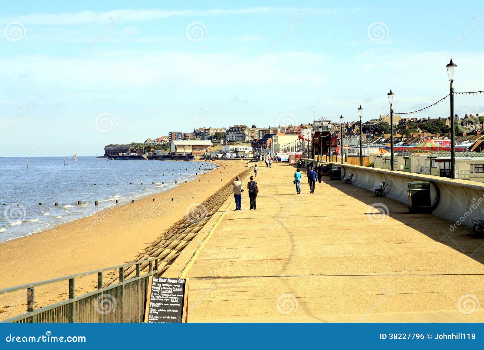 Hunstanton Town Sign Editorial Photo 232571389