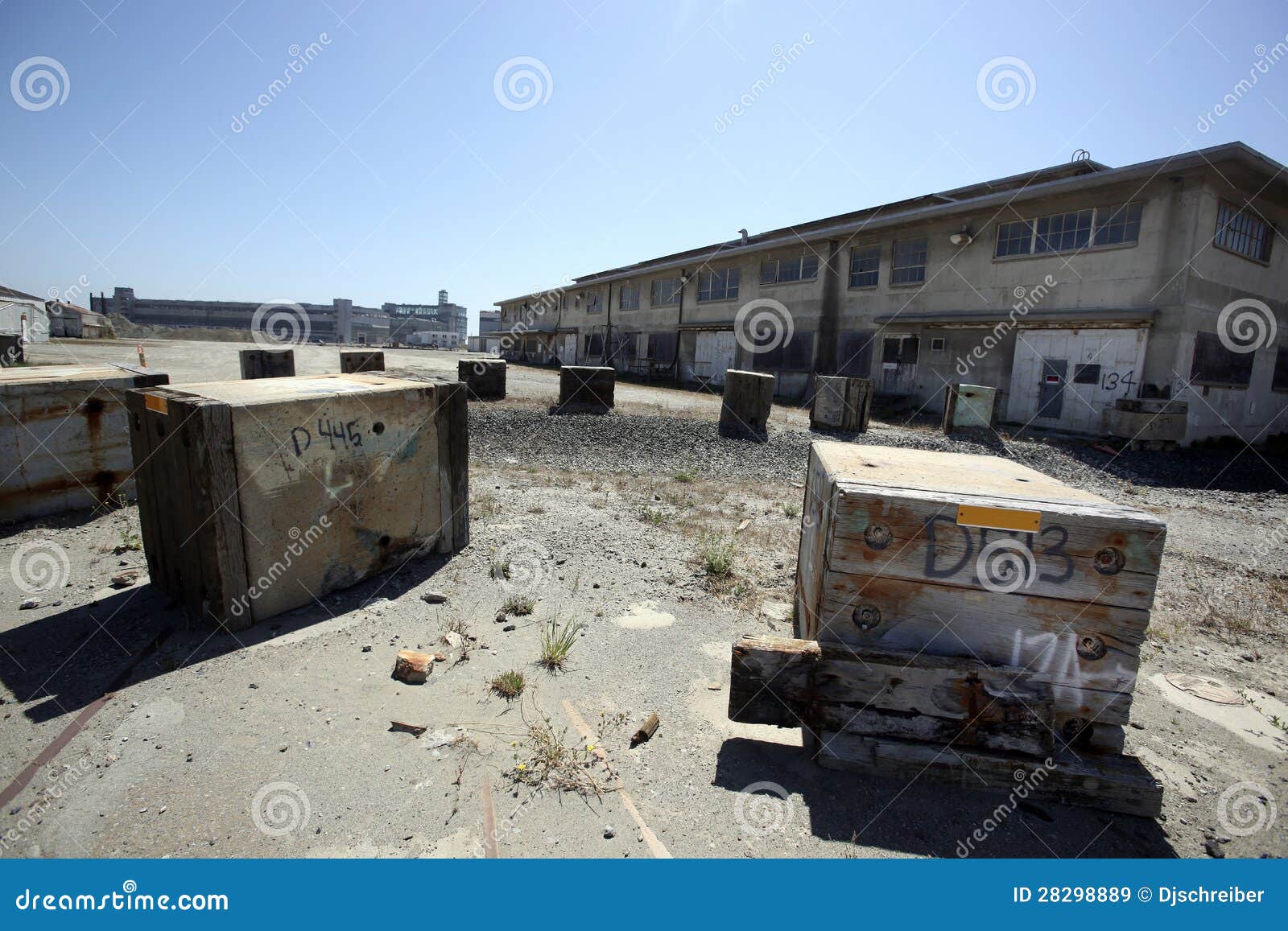 HUNTERS POINT NAVAL BASE, SAN FRANCISCO Stock Image Image of bank