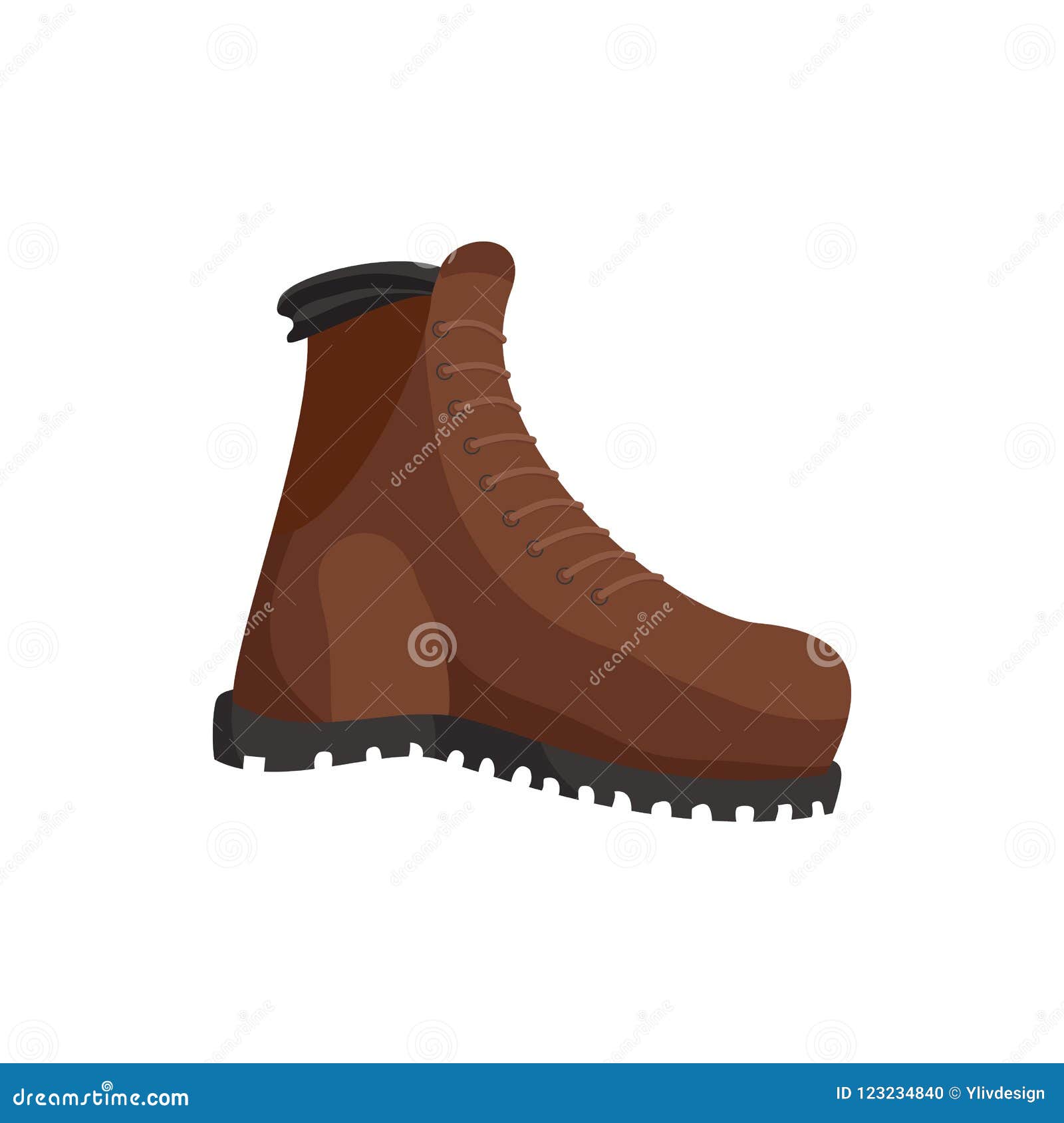 Hunting Boots Icon, Cartoon Style Stock Illustration - Illustration of ...