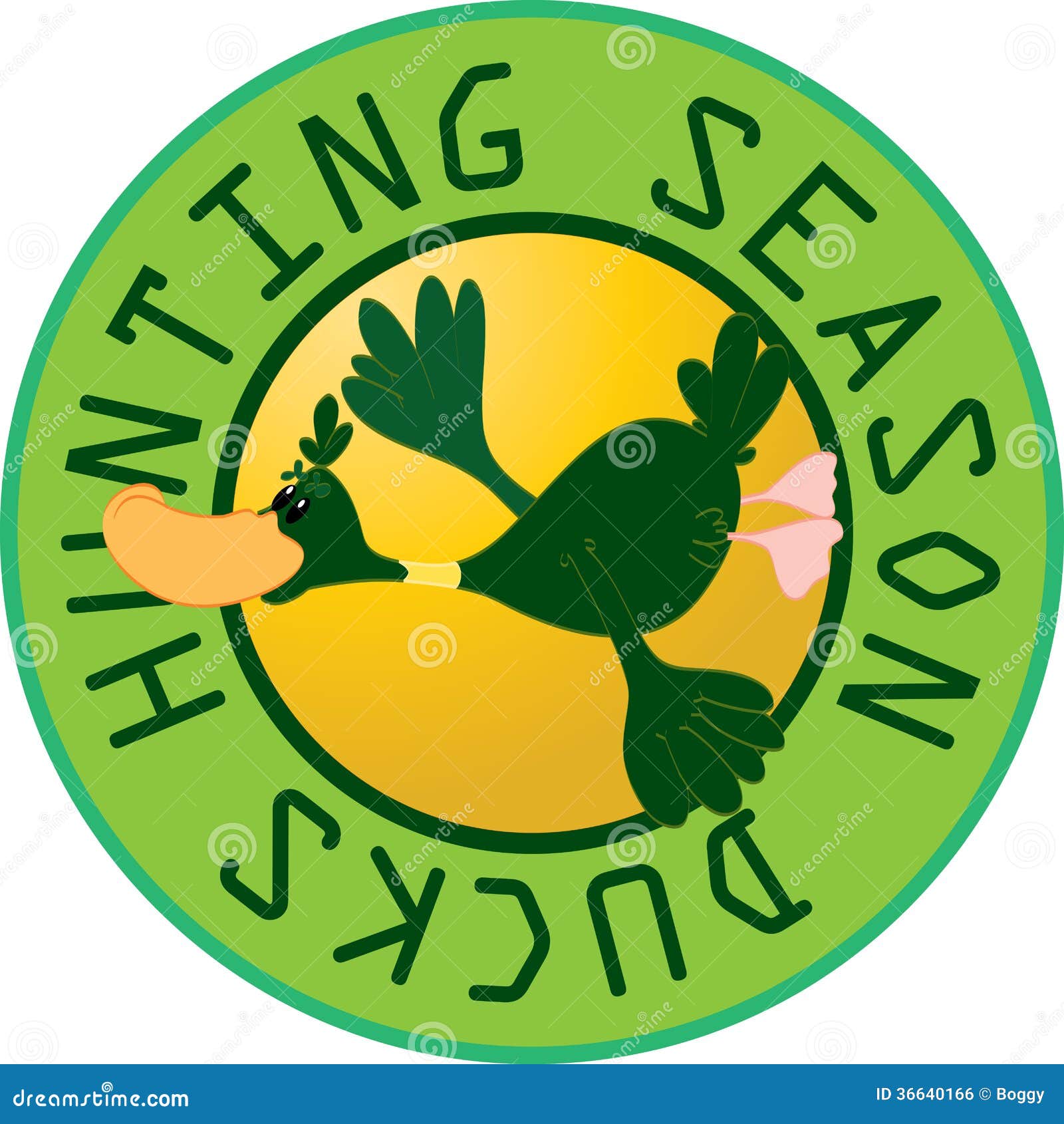 Hunting season stock vector. Illustration of vintage - 36640166