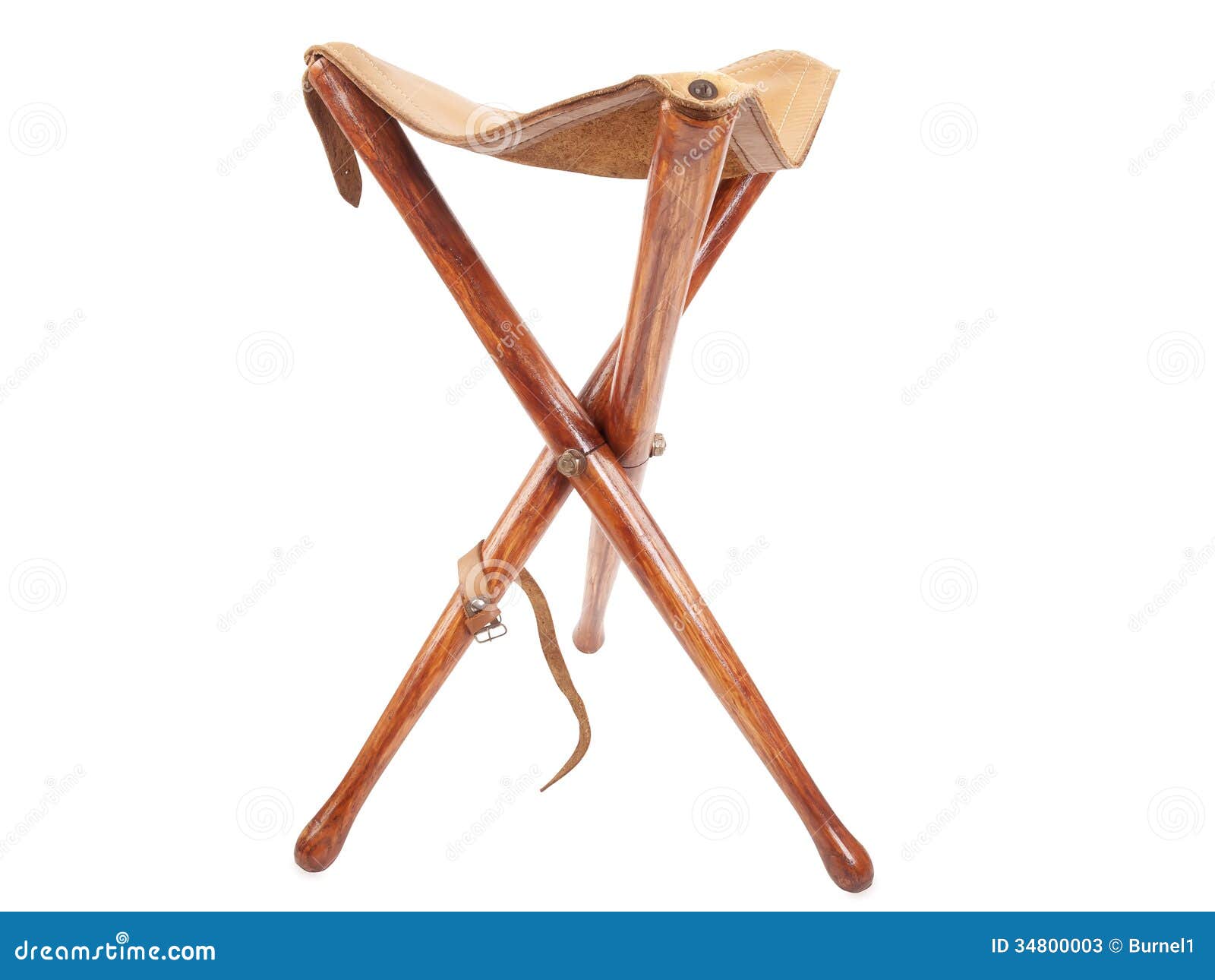 Hunting stool stock image. Image of white, seat, open 34800003