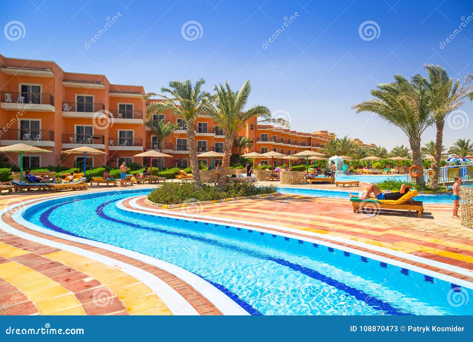 Tropical Resort Three Corners Sunny Beach In Hurghada Editorial Stock Photo Image Of Coast