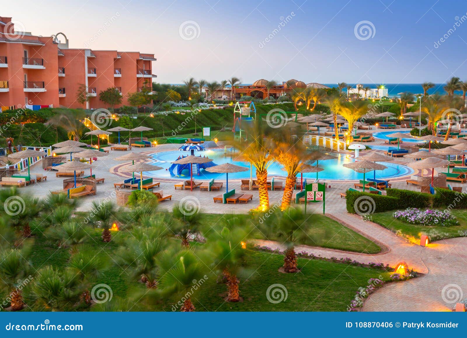 Tropical Resort Three Corners Sunny Beach In Hurghada Editorial Photo Image Of Relax Beach