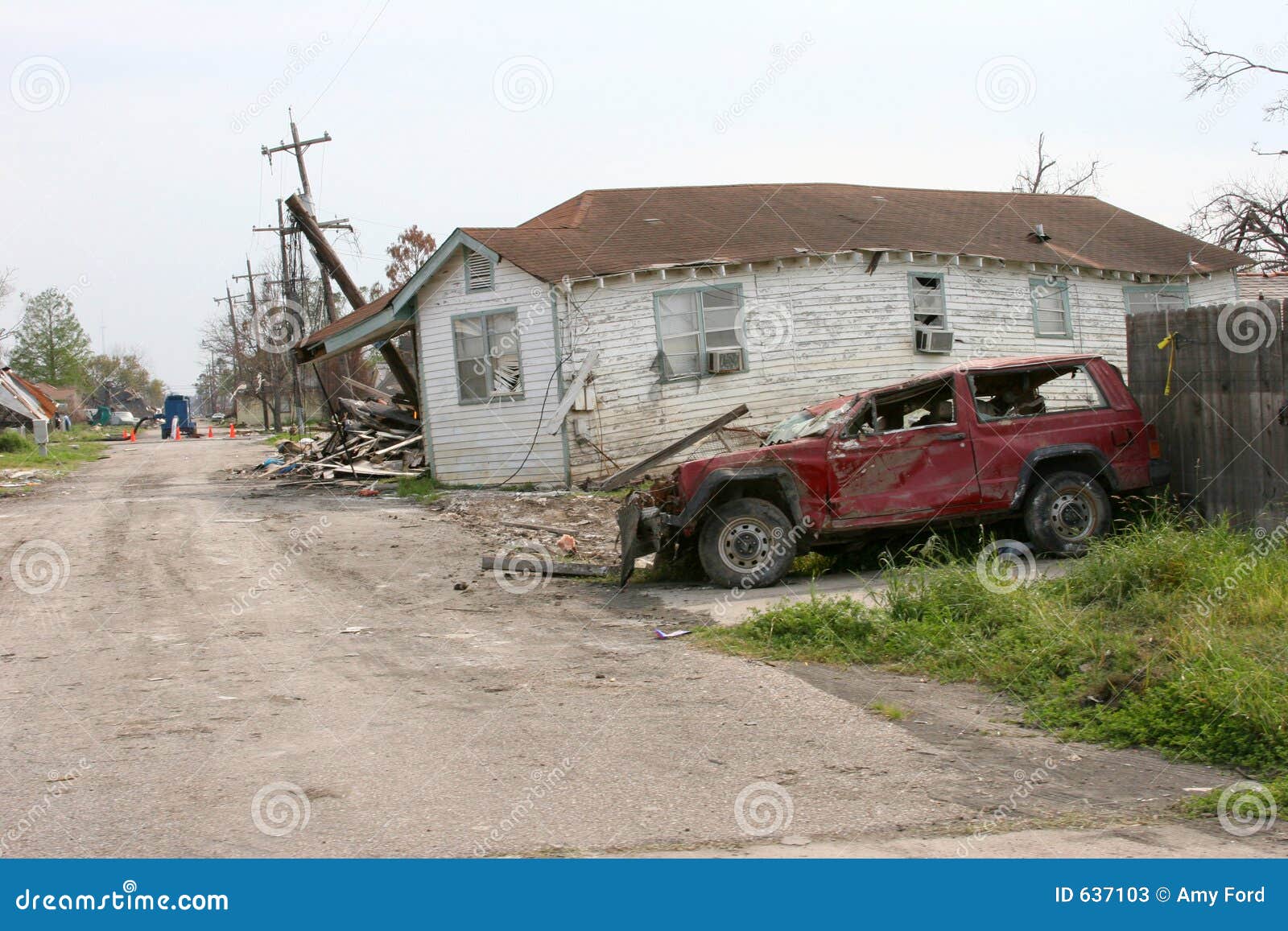 hurricane katrina destruction