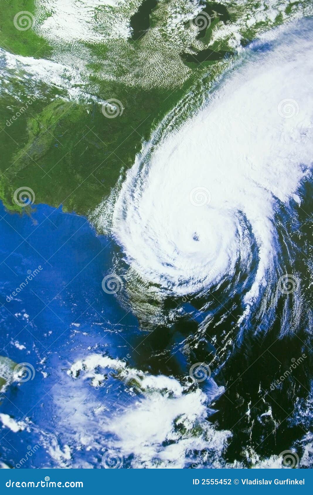 hurricane over florida