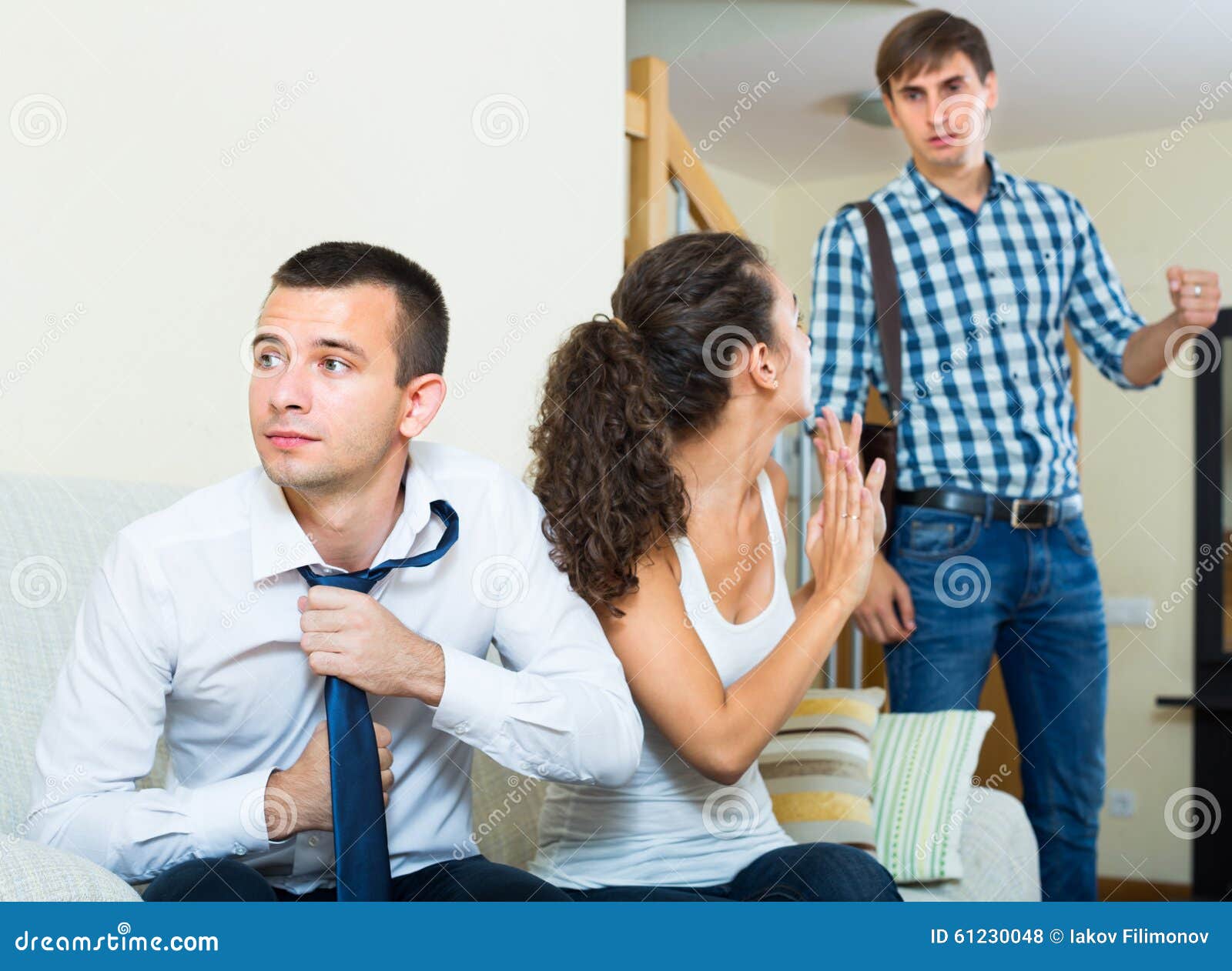 Husband Catching Wife with Lover Stock Photo Porn Photo Hd Husband Catching Wife with Lover Stock Photo