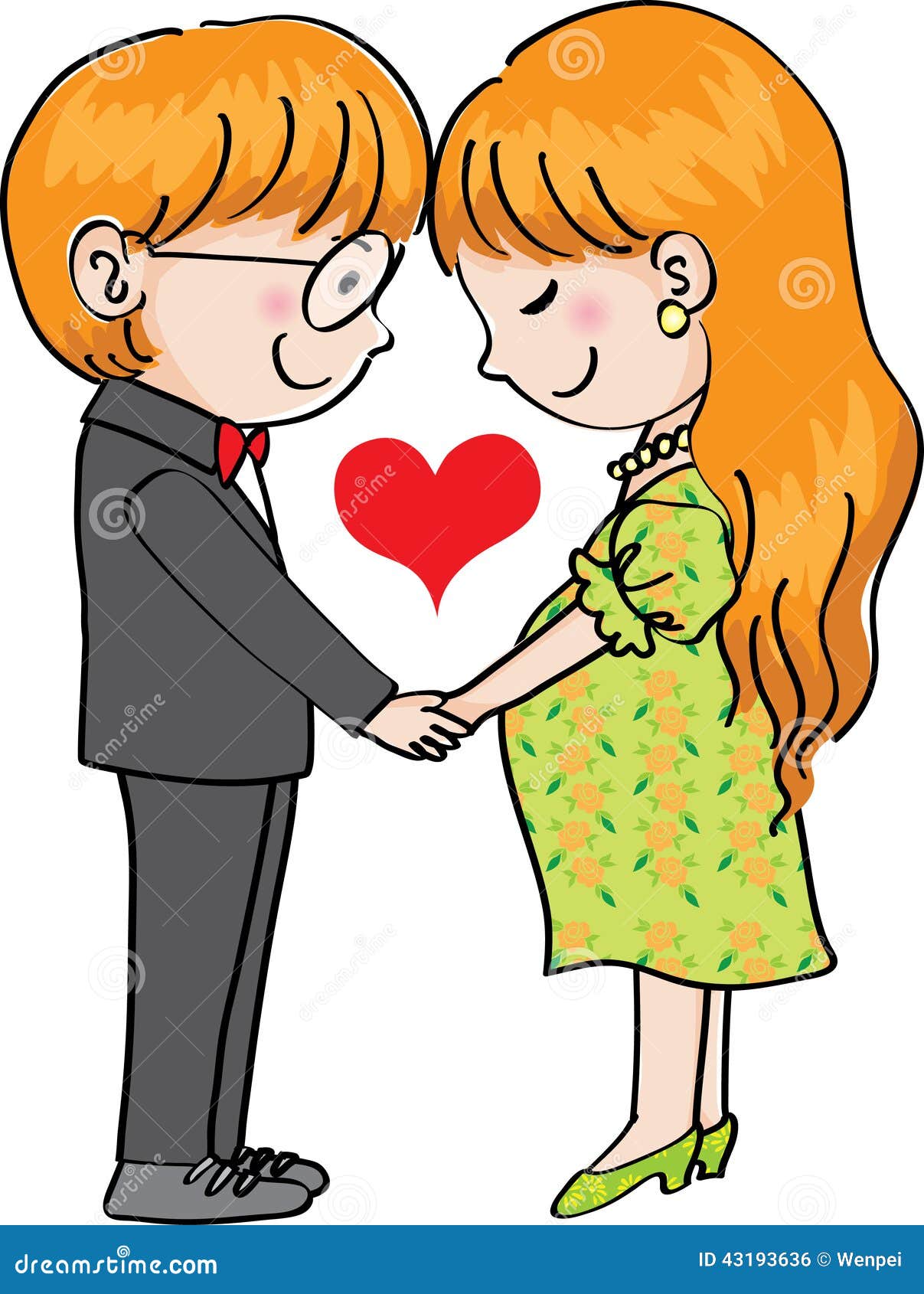 Husband and pregnant wife stock illustration. Illustration of husband - 43193636 Husband and pregnant wife stock illustration. Illustration of husband - 43193636