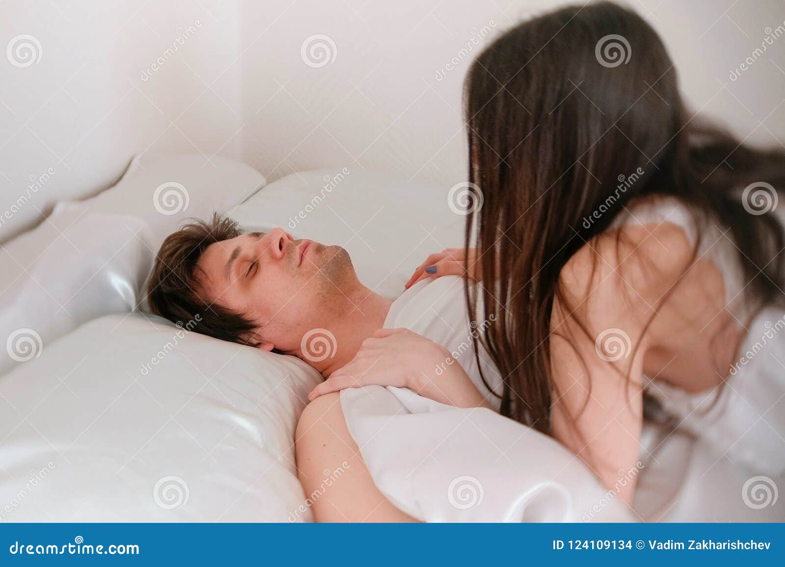 Husband and Wife Have Sex in the Morning picture photo