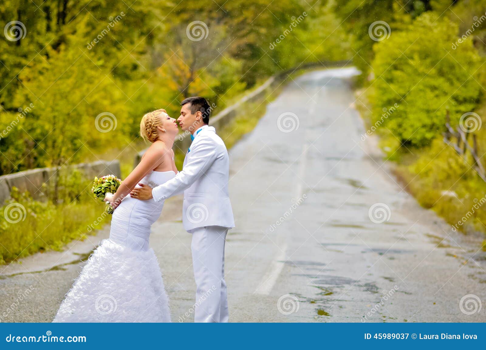 Husband and Wife in the Nature Stock Image - Image of atypical, freedom