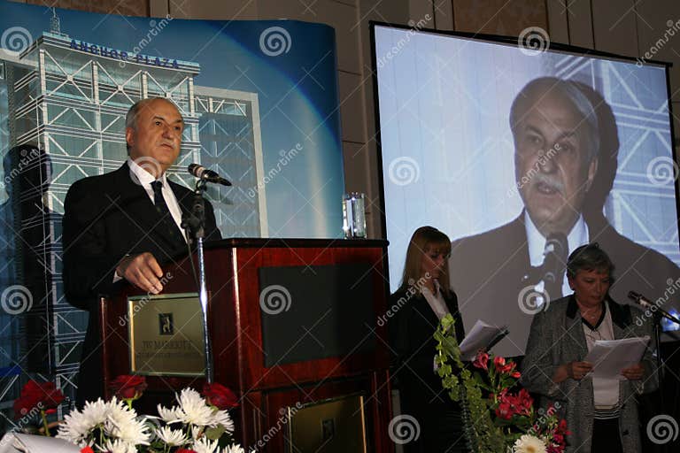 Husnu Ozyegin editorial stock photo. Image of press, husnu - 28461828