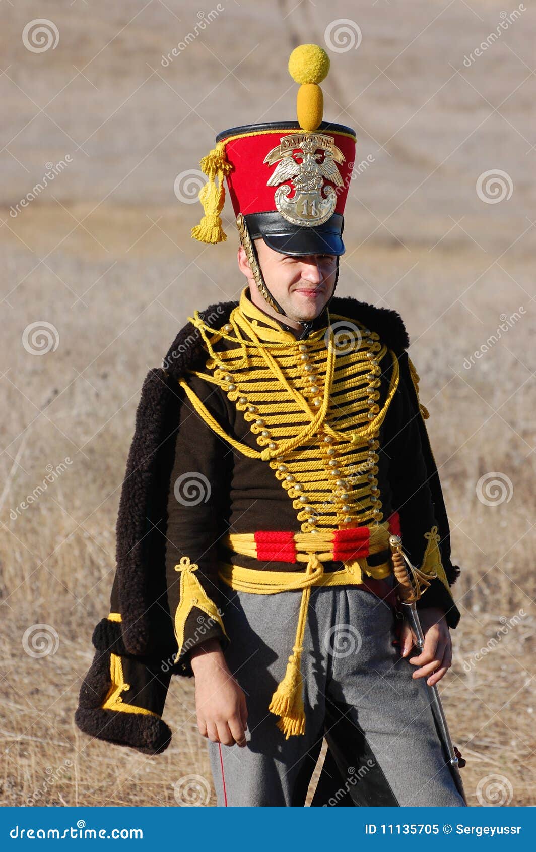 Hussar stock image. Image of equipment, person, kiev 11135705