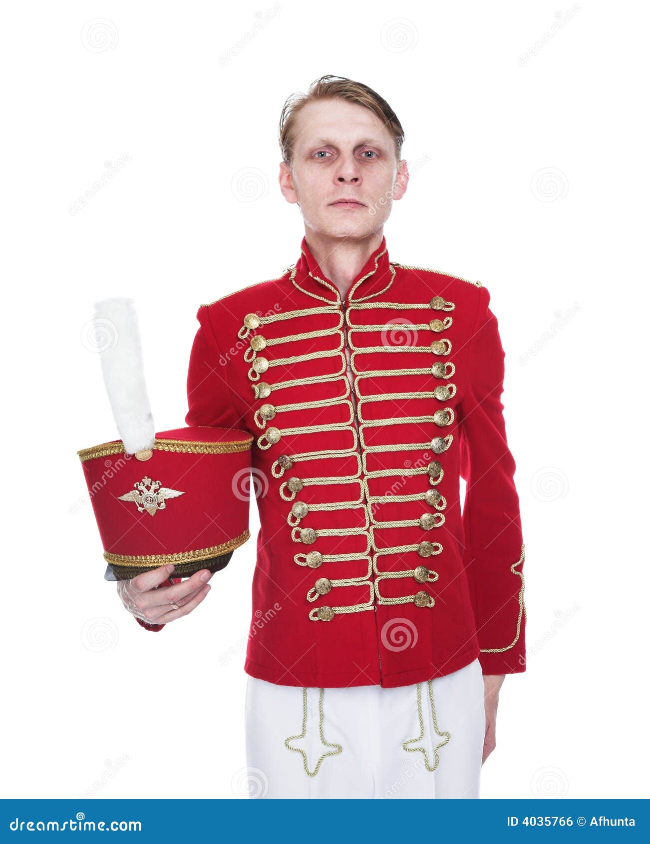 Hussar stock photo. Image of formation, grimace, cheerful - 4035766