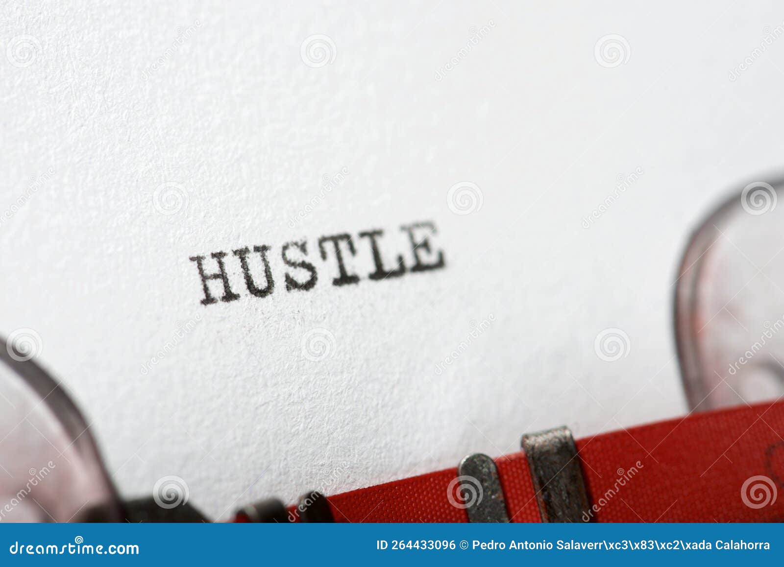 Hustle concept view stock photo. Image of text, paper - 264433096