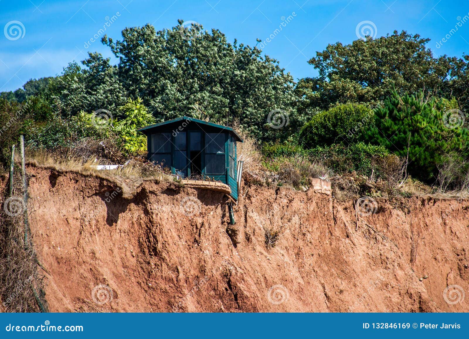 Cliff Erosion at Sidmouth, Devon, England. Stock Image Image of dangerous, climate 132846169