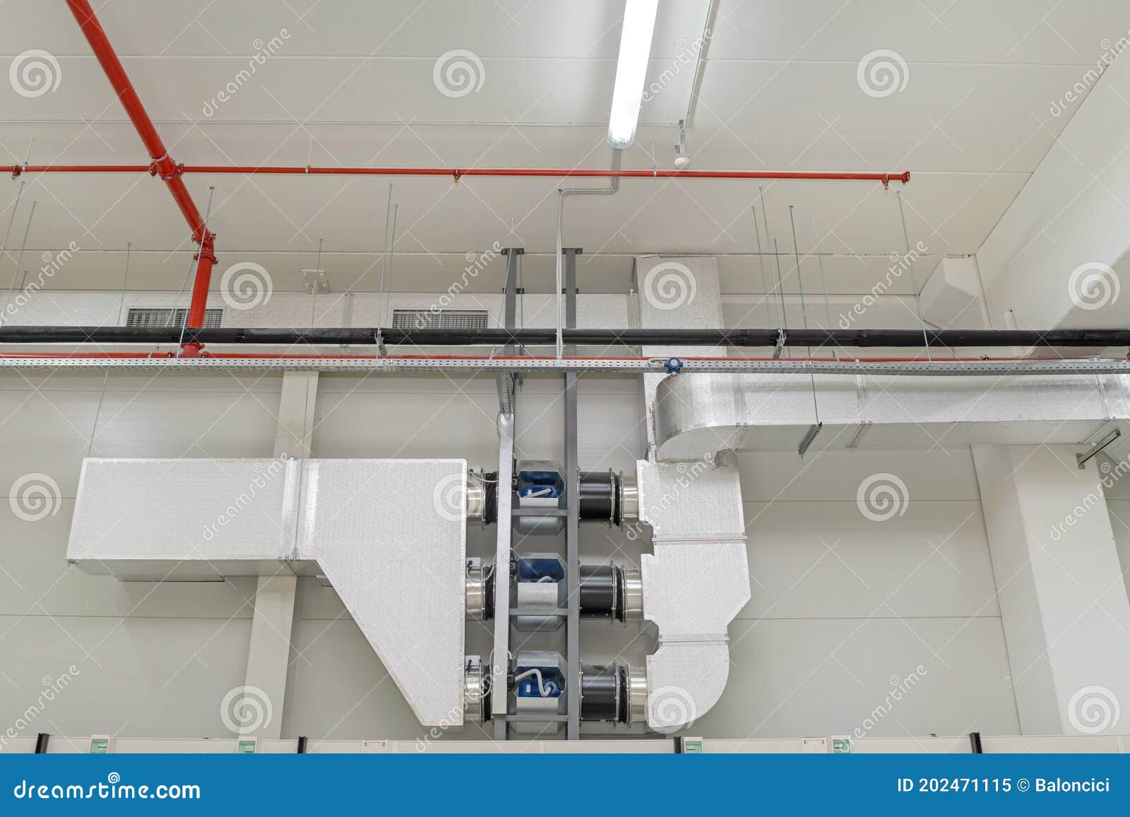 Hvac in Factory stock image. Image of cooling, conditioner 202471115