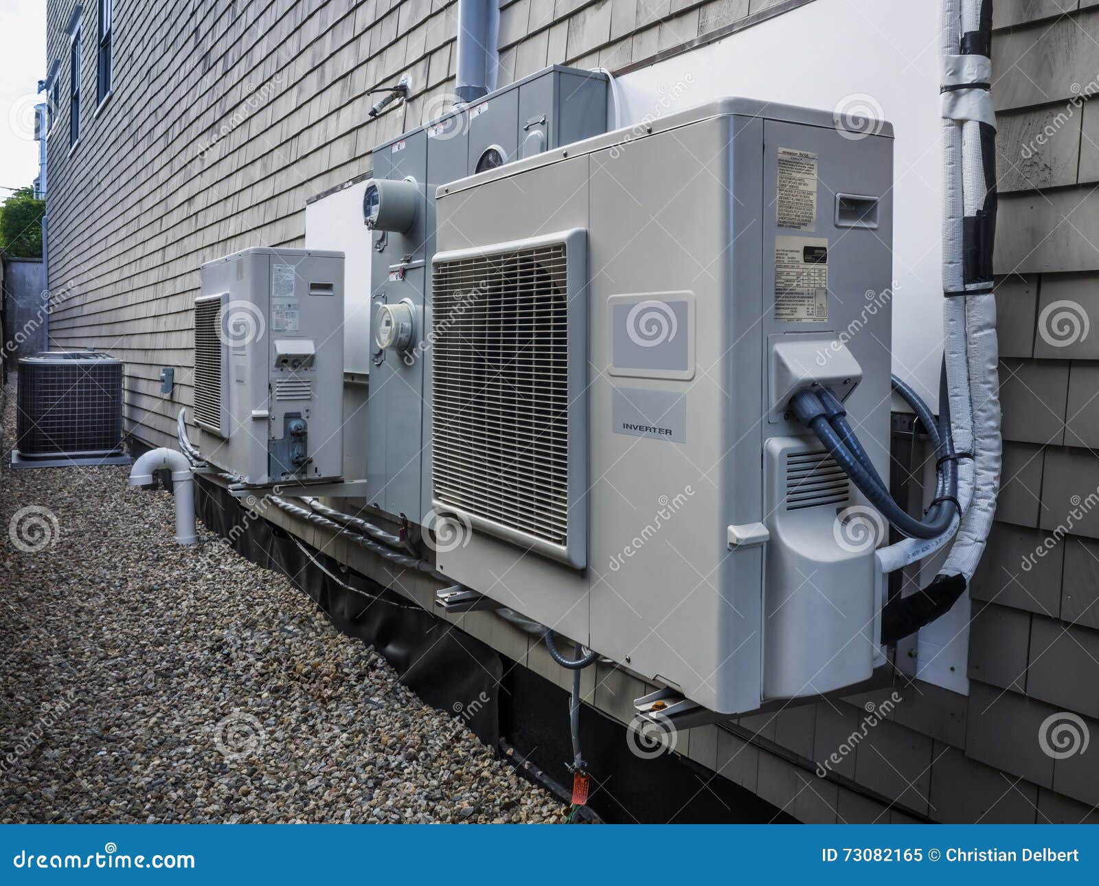 HVAC units for restaurant stock image. Image of environment 73082165