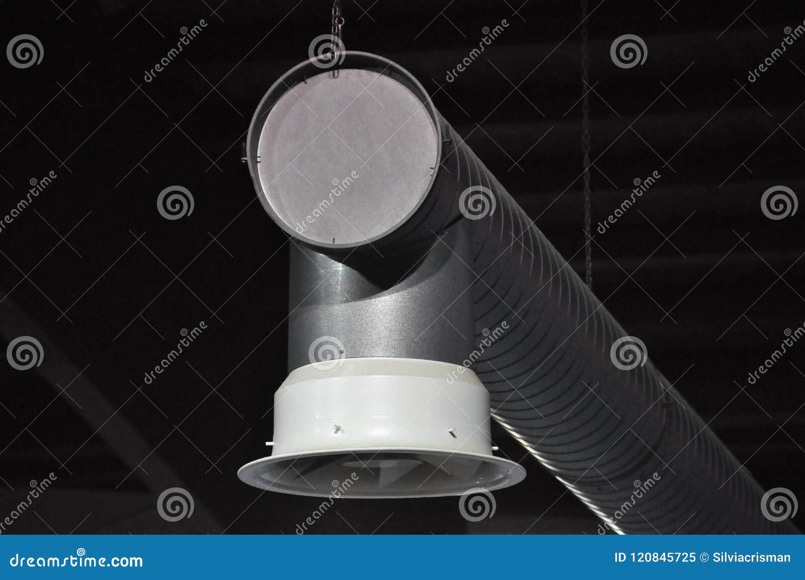 Hvac vent pipe stock image. Image of heating, vent, building 120845725